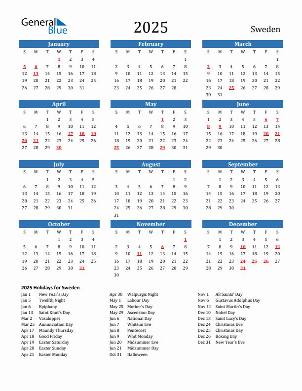 有这些变化（附瑞典节假日）PP电子2025年瑞典将(图1)